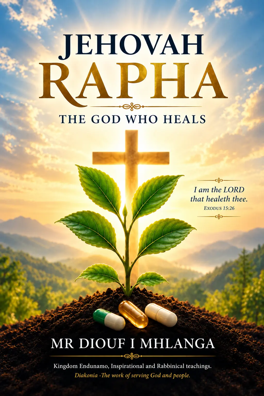 Cover of Jehovah Rapha by Diouf I. Mhlanga